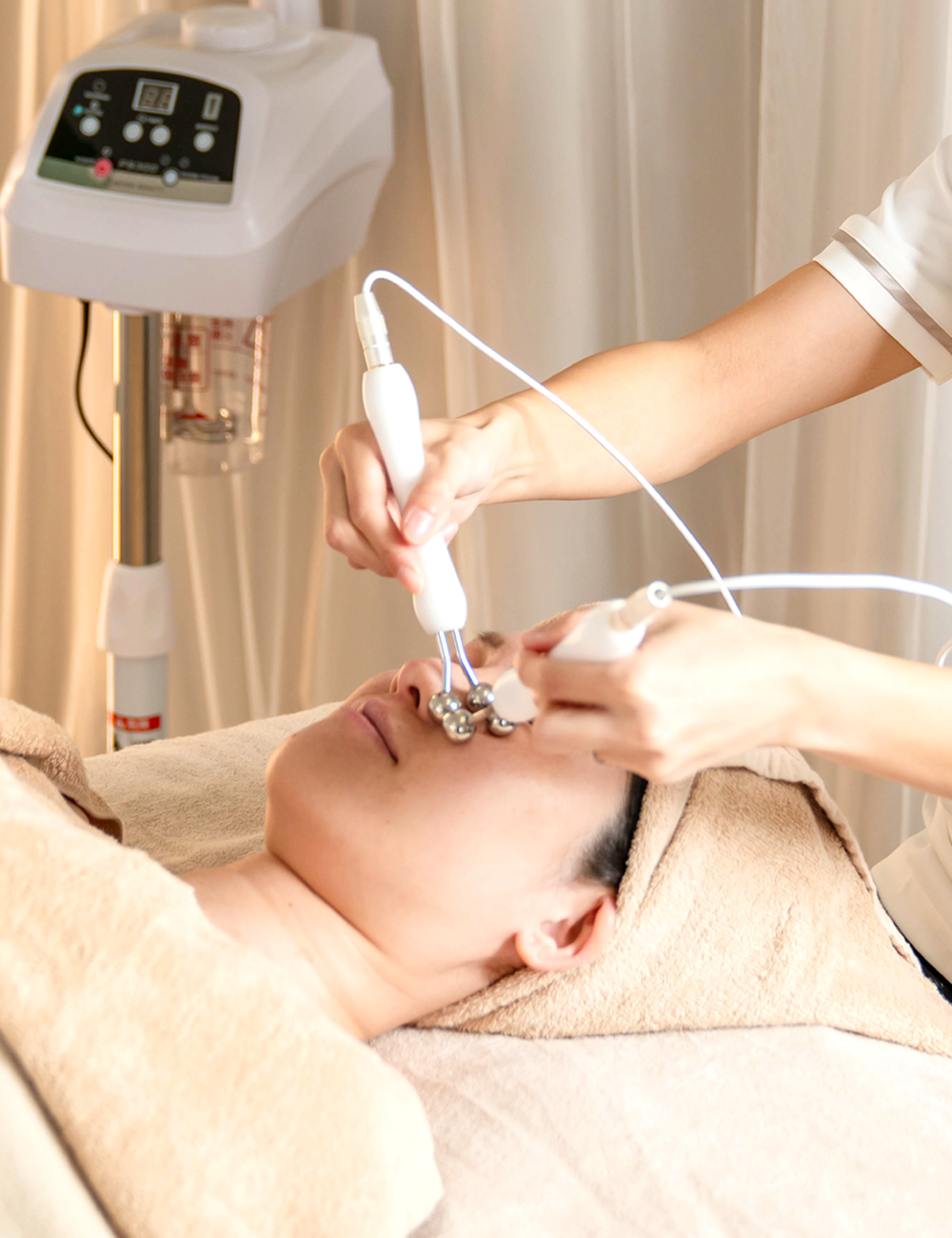 箕面のエステサロン「Cellulam 箕面」のトリートメント施術写真